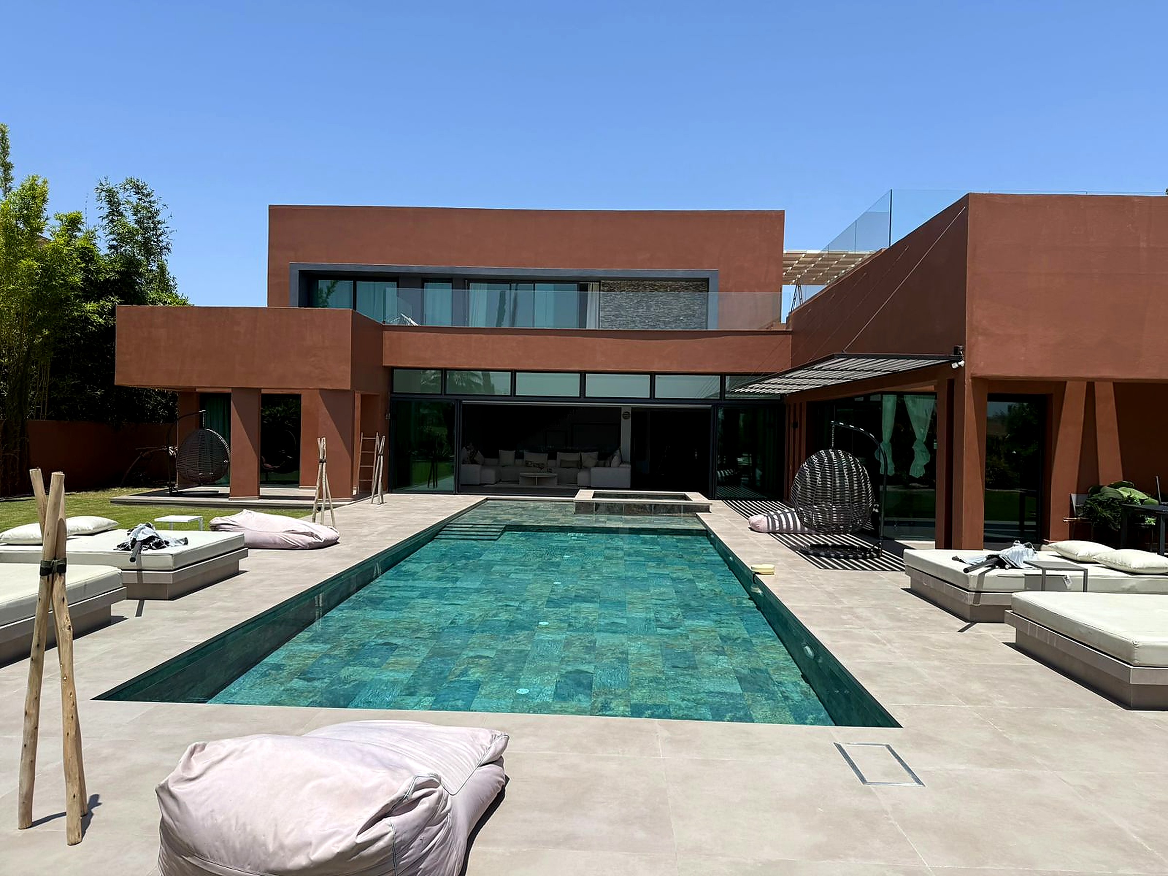 Villa Soukarya - location villa de luxe Marrakech Golf d'Amelkis 3